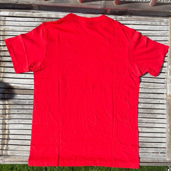 חולצה אדומה אש חלקה - 100% כותנה