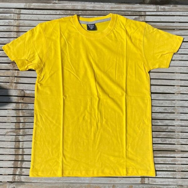 חולצות צהובות, 100% כותנה