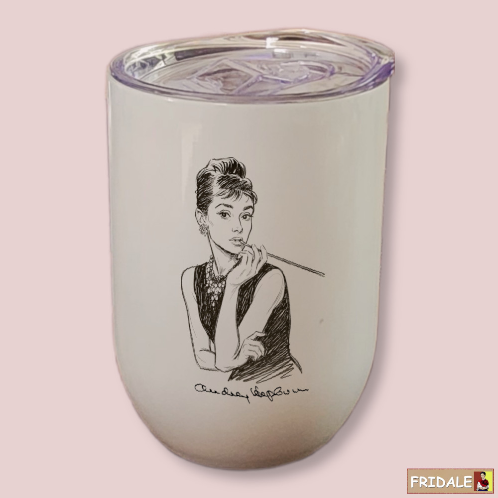 ספל תרמי אודרי הפבורן – אלגנטיות שלעולם לא מתקררת