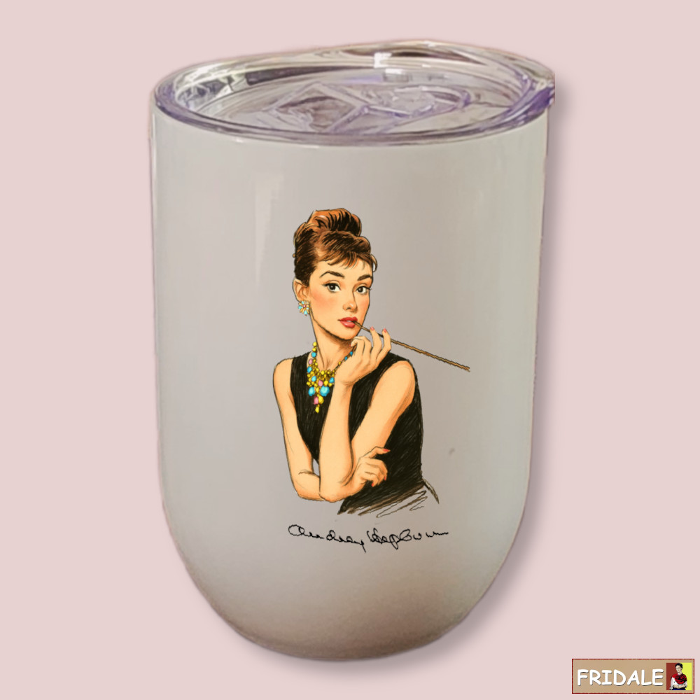 ספל תרמי אודרי הפבורן – אלגנטיות שלעולם לא מתקררת