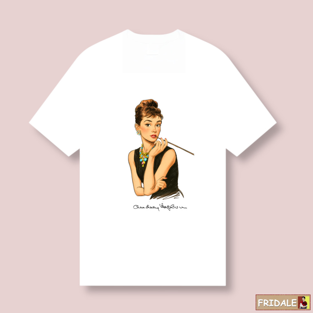 חולצת אודרי הפבורן - אלגנטיות על זמנית