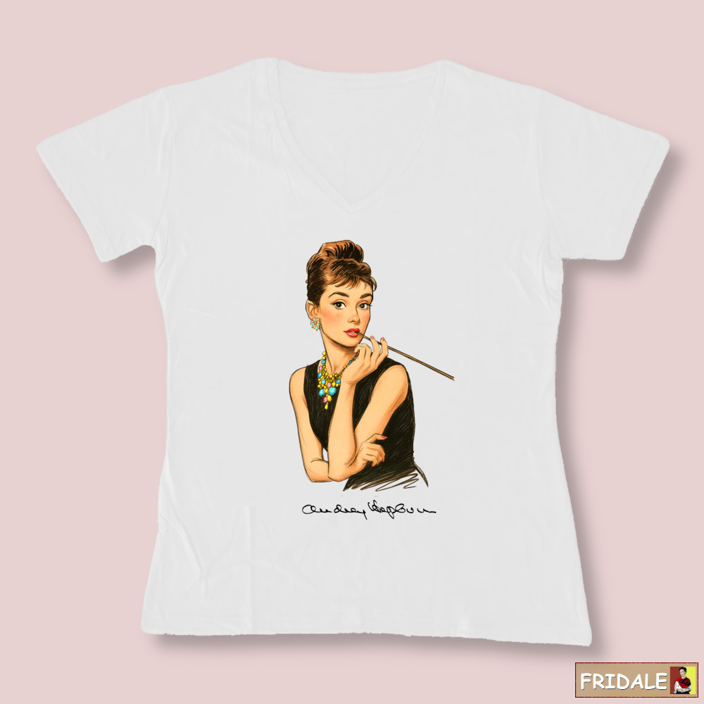 חולצת אודרי הפבורן - אלגנטיות על זמנית