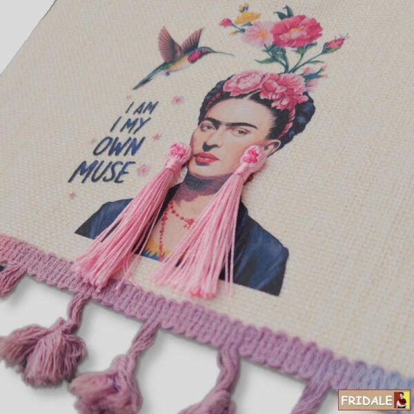 תיק איפור אני המוזה של עצמי - גרסת בוטיק עם עבודת יד